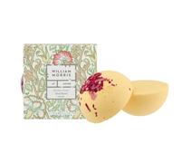 William Morris At Home Bath Fizzers 2X 100g | Pink Rose Petal Bath Bomb, Patchouli Scent, Relaxing, Vegan and Cruelty Friendly, In a Gift Box