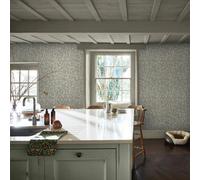 WILLIAM MORRIS AT HOME Bird & Pomegranate Rose Garden Wallpaper | Paste The Wall | Animals | Eco-Friendly