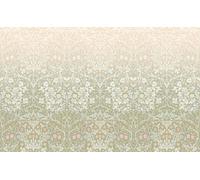 William Morris At Home Blackthorn Fixed Size Mural | Sage & Pink