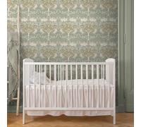 WILLIAM MORRIS AT HOME Brother Rabbit Sage Wallpaper | Paste The Wall | Animals | Eco-Friendly