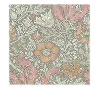 William Morris at Home Compton Sage Wallpaper | Green Floral Design | Paste the Wall | Eco-Friendly