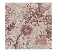 William Morris at Home Compton Sienna Wallpaper | Red Floral Design | Paste the Wall | Eco-Friendly