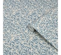 William Morris At Home Ditsy Blue Willow Boughs Classic Smooth Wallpaper