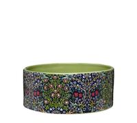 William Morris At Home Canine Companion Ceramic Dog Feeding Bowl | Prevent Spilling or Tipping | Pet Bowl | Slow Feeder Dog Bowl |Pet Water Bowl |Dimensions: 18.5cm x 7.7cm