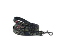 William Morris Dog Lead for Medium and Large Dogs, 1.2m Length, Durable Fabric, Gunmetal Effect Metal Clip to Secure Collar, Puppy Walks, Cruelty Free and Vegan Friendly, Canine Companion Collection