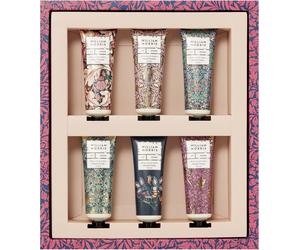 WILLIAM MORRIS AT HOME DOVE & ROSE WHITE IRIS & AMBER HAND CREAM CARE GIFT SET