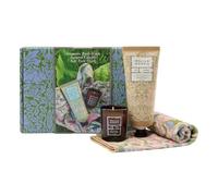 William Morris At Home Forest Bathing Refresh & Reset Bathtime Set | Candle 30g, Body Wash 100ml, Face Towel