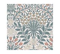 William Morris at Home Garden Dusty Blue Wallpaper | Paste the Wall | Blue Floral | Eco-Friendly