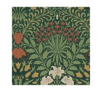 William Morris at Home Garden Moss Green Wallpaper | Paste The Wall | Green Floral | Eco-Friendly
