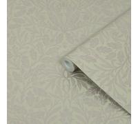 William Morris At Home Gilded Sage Acorn Classic Smooth Wallpaper
