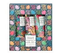 William Morris At Home Hand Cream 3x 30ml, Moisturiser, Shea Butter, Festive Fragrance, Travel Size, Vegan and Cruelty Free, Beauty Gift For Her, Christmas Stocking Filler