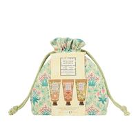 William Morris At Home Hand Repair Scrub & Wash 3x 50ml in Drawstring Bag