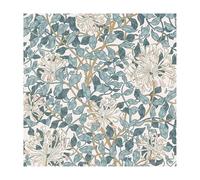 WILLIAM MORRIS AT HOME Honeysuckle Dusk Blue Wallpaper | Paste The Wall | Blue Floral | Eco-Friendly