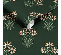 William Morris At Home Hyacinth Flower Forest Wallpaper