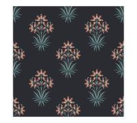 William Morris at Home Hyacinth Flower Midnight Wallpaper | Blue Floral Design | Paste the Wall | Eco-Friendly