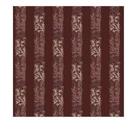 William Morris at Home Love is Enough Stripe Damson Wallpaper | Red Stripe Design | Paste the Wall | Eco-Friendly