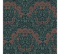 William Morris at Home Michaelmas Daisy Midnight Wallpaper | Blue Floral Design | Paste the Wall | Eco-Friendly