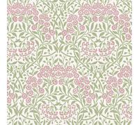 William Morris At Home Michaelmas Daisy Wallpaper | Pink Cedar