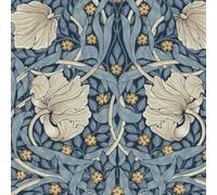 William Morris At Home Pimpernel Blue Wallpaper - 10m x 52cm