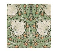 WILLIAM MORRIS AT HOME Pimpernel Green Wallpaper | Paste The Wall | Green Floral | Eco-Friendly