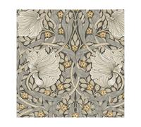 William Morris at Home Pimpernel Grey Wallpaper | Paste the Wall | Grey Floral | Eco-Friendly