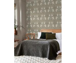 William Morris At Home Pimpernel Wallpaper In Grey Grey