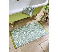 William Morris At Home Pure Cotton Michaelmas Daisy Towel Green Mix