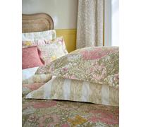 William Morris At Home Set of 2 Pure Cotton Compton Oxford Pillowcases Pink Mix