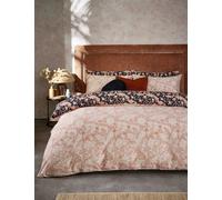 William Morris At Home Set of 2 Pure Cotton Wild Tulip Pillowcases Copper