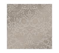 William Morris at Home Strawberry Thief Fibrous Neutral Wallpaper | Paste The Wall | Bird | Eco-Friendly