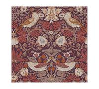 WILLIAM MORRIS AT HOME Strawberry Thief Plum Wallpaper | Paste The Wall | Purple Bird | Eco-Friendly