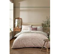 William Morris at Home Sunflower 100% Cotton Duvet Cover Set 200 Thread Count In Clay (King Size: 230cm x 220cm)