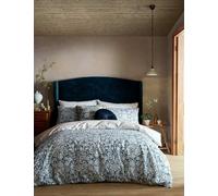 William Morris At Home Sunflower Pure Cotton Bedding Set Blue Mix