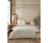 William Morris At Home Sunflower Pure Cotton Bedding Set Pink Mix