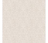 William Morris at Home Acorn Hessian Wallpaper | Paste the Wall | Cream Leaves | Eco-Friendly