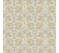William Morris at Home Pimpernel Spring Breeze Wallpaper | Paste the Wall | Green Floral | Eco-Friendly