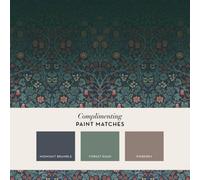 William Morris at Home William Morris At Home Blackthorn Navy Fixed Size Mural Print To Order