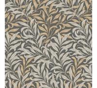 William Morris At Home Willow Bough Charcoal Wallpaper - 10m x 52cm