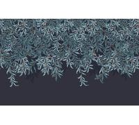 William Morris At Home Willow Bough Fixed Size Mural | Navy