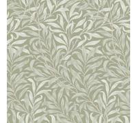William Morris At Home Willow Bough Sage Wallpaper - 10m x 52cm