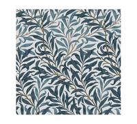 WILLIAM MORRIS AT HOME Willow Bough White & Blues Wallpaper | Paste The Wall | White & Blue Leaves | Eco-Friendly