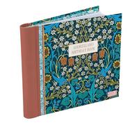 William Morris Blackthorn Address & Birthday Book - Floral Address Organiser with Spiral Binding (164 x 145mm) - Contact & Birthday Reminder Book with Tab Dividers