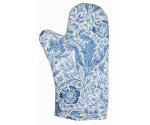 William Morris Blue Compton Quilted Single Oven Mitt