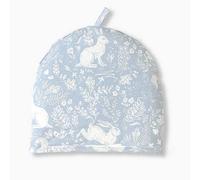 William Morris Blue Forest Life Set of 2 Tea Cosies For One Blue