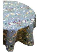 William Morris Strawberry Thief Blue 132 x 178cm Fabric Tablecloth