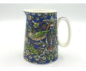 William Morris Blue Strawberry Thief Cream jug for The Abbeydale Collection.
