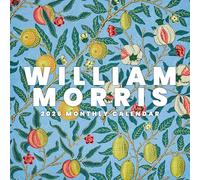William Morris Calendar 2026 | 12” x 24” Victorian Art Wall Calendar 12 Month | Marble City Press | Arts and Crafts Museum, Fine Art