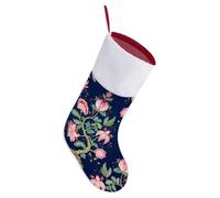 William Morris Christmas Stockings Personalized Xmas Hanging Stocking for Fireplace Holiday Decorations