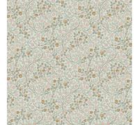 William Morris Clover Wallpaper | Spring Peony & Sage