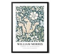 William Morris Compton Framed Poster - Multi-coloured A3